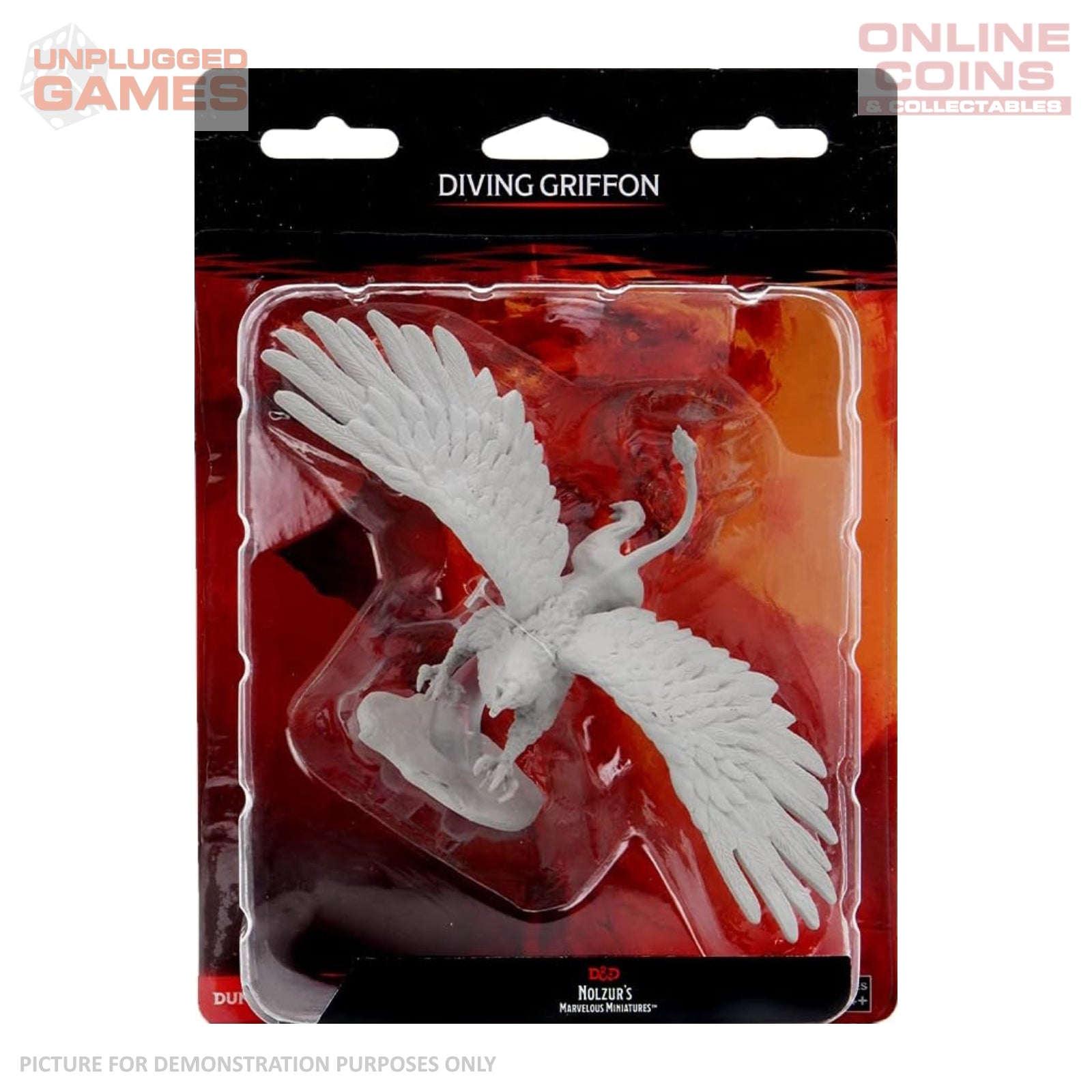 Dungeons & Dragons Nolzurs Marvelous Unpainted Miniatures - Diving Griffon